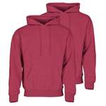 Sweatshirt von Fruit Of The Loom, in der Farbe Rot, andere Perspektive, Vorschaubild