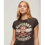 T-Shirt von Superdry, in der Farbe Braun, andere Perspektive, Vorschaubild