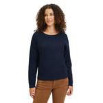 Longpullover von Betty & Co, in der Farbe Blau, aus Polyester, andere Perspektive, Vorschaubild