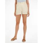 Shorts von Tommy Hilfiger, in der Farbe Beige, aus Webstoff, andere Perspektive, Vorschaubild