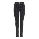 High Waist Jeans von Only, in der Farbe Schwarz, aus Polyester, andere Perspektive, Vorschaubild