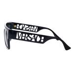 Sonstige Sonnenbrille von Versace, in der Farbe Schwarz, aus Kunststoff, andere Perspektive, Vorschaubild