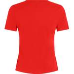 Rundhalsshirt von Tommy Hilfiger, in der Farbe Rot, aus Jersey, andere Perspektive, Vorschaubild