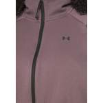 Sweatjacke von Under Armour, in der Farbe Beige, andere Perspektive, Vorschaubild