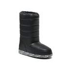 Snowboot von Love Moschino, in der Farbe Schwarz, andere Perspektive, Vorschaubild