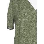 Klassische Bluse von Qiero, in der Farbe Grün, aus Viskose, andere Perspektive, Vorschaubild