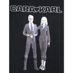 T-Shirt von Karl Lagerfeld, in der Farbe Schwarz, andere Perspektive, Vorschaubild