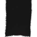 Schal von Fraas, in der Farbe Schwarz, aus Wolle, andere Perspektive, Vorschaubild