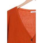Strickjacke von hessnatur, in der Farbe Orange, aus Baumwolle, andere Perspektive, Vorschaubild