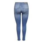 High Waist Jeans von Only, in der Farbe Blau, aus Polyester, andere Perspektive, Vorschaubild