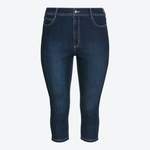 Jeans von Laura Torelli Plus, in der Farbe Blau, aus Polyester, andere Perspektive, Vorschaubild