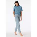 Pyjama von Schiesser, in der Farbe Blau, aus Baumwolle, andere Perspektive, Vorschaubild