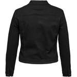 Jeansjacke von ONLY CARMAKOMA, in der Farbe Schwarz, aus Baumwolle, andere Perspektive, Vorschaubild