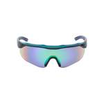 Pilotenbrille von BEZLIT Eyewear, in der Farbe Grün, aus Kunststoff, andere Perspektive, Vorschaubild