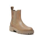 Chelsea-Boot von Marc O'Polo, in der Farbe Beige, aus Textil, andere Perspektive, Vorschaubild