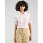 Poloshirt von Tommy Hilfiger, in der Farbe Weiss, aus Jersey, andere Perspektive, Vorschaubild