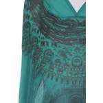 Klassische Bluse von DENNY ROSE, in der Farbe Grün, aus Elasthan, andere Perspektive, Vorschaubild