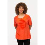 T-Shirt von Ulla Popken, in der Farbe Orange, andere Perspektive, Vorschaubild