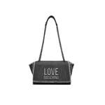 Schultertasche von Love Moschino, in der Farbe Schwarz, aus Baumwolle, andere Perspektive, Vorschaubild