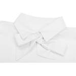 Klassische Bluse von styleBREAKER, in der Farbe Weiss, aus Baumwolle, andere Perspektive, Vorschaubild