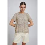 Bluse von Ichi, in der Farbe Beige, aus Viskose, andere Perspektive, Vorschaubild