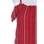 Klassische Bluse von Superdry, in der Farbe Rot, aus Baumwolle, andere Perspektive, Vorschaubild