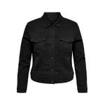 Jeansjacke von ONLY Carmakoma, in der Farbe Schwarz, aus Polyester, Vorschaubild