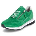 Sneaker von Gabor, in der Farbe Grün, aus Leder, andere Perspektive, Vorschaubild