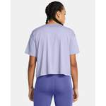 Funktionsshirt von Under Armour, in der Farbe Lila, aus Polyester, andere Perspektive, Vorschaubild