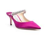 Sandale von Jimmy Choo, in der Farbe Lila, aus Leder, andere Perspektive, Vorschaubild