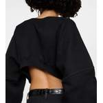 Sweatshirt von Saint Laurent, in der Farbe Schwarz, aus Baumwolle, andere Perspektive, Vorschaubild