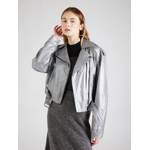 Lederjacken & Kunstlederjacke von Studio AR, in der Farbe Silber, aus Polyester, andere Perspektive, Vorschaubild