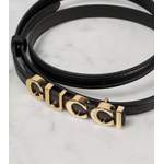 Ledergürtel von Gucci, in der Farbe Schwarz, andere Perspektive, Vorschaubild