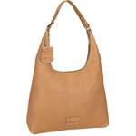 Beuteltasche von Burkely, in der Farbe Beige, aus Polyester, andere Perspektive, Vorschaubild