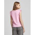 T-Shirt von Only, in der Farbe Rosa, aus Polyester, andere Perspektive, Vorschaubild