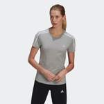 T-Shirt von Adidas Sportswear, in der Farbe Grau, aus Baumwolle, andere Perspektive, Vorschaubild