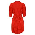 Kleid von Twinset, in der Farbe Rot, aus Baumwolle, andere Perspektive, Vorschaubild