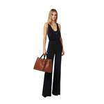 Jumpsuit von Elisabetta Franchi, in der Farbe Schwarz, aus Polyester, andere Perspektive, Vorschaubild