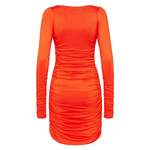 Kleid von MVP wardrobe, in der Farbe Orange, aus Elastan, andere Perspektive, Vorschaubild