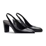 High Heel Pump von Stuart Weitzman, in der Farbe Schwarz, aus Leder, andere Perspektive, Vorschaubild