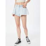 Shorts von Only, in der Farbe Weiss, andere Perspektive, Vorschaubild