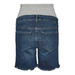 Shorts von Mamalicious, in der Farbe Blau, aus Bambus, andere Perspektive, Vorschaubild