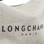 Umhängetasche von Longchamp, in der Farbe Schwarz, aus Textil, andere Perspektive, Vorschaubild