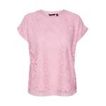 Rundhalsshirt von Vero Moda, in der Farbe Rosa, andere Perspektive, Vorschaubild