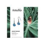 Ohrhänger von Amello, aus Edelstahl, andere Perspektive, Vorschaubild