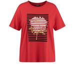 T-Shirt von Samoon, in der Farbe Rot, andere Perspektive, Vorschaubild