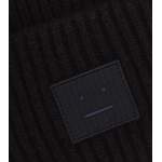Strickmütze von Acne Studios, in der Farbe Schwarz, aus Wolle, andere Perspektive, Vorschaubild