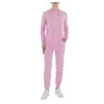 Jogginganzug von Ital-Design, in der Farbe Rosa, aus Polyester, andere Perspektive, Vorschaubild