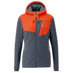 Softshelljacke von maier sports, in der Farbe Orange, aus Polyester, andere Perspektive, Vorschaubild