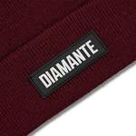 Mütze von Diamante Wear, in der Farbe Rot, andere Perspektive, Vorschaubild